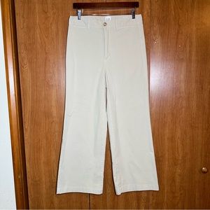 GAP khaki high rise stride ankle pants women’s size 10